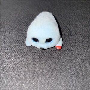 TY Mini Beanie Boos SQUIRT Seal NEW Hand Painted 2" Vinyl Figure NEW (NO BOX)